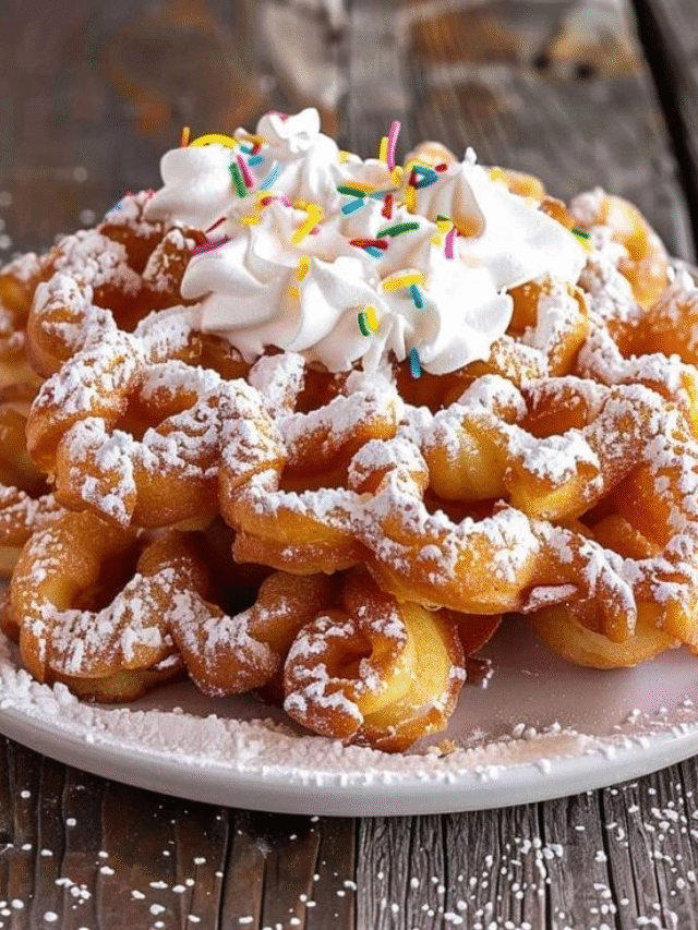 Easy Funnel Cake Recipe with Pancake Batter