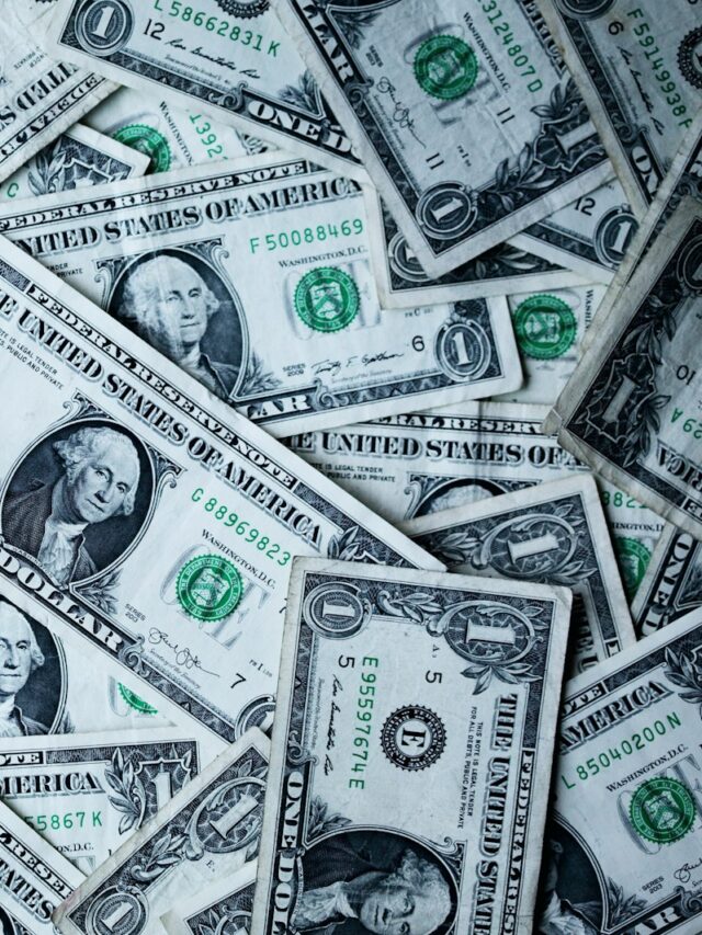 1 U.S.A dollar banknotes
